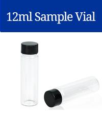 12ml sample glass vials with caps