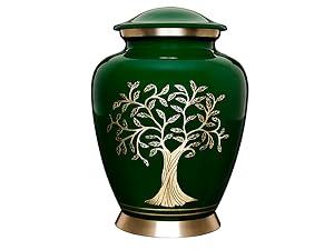 green medium memorial hummingbird miniature ground urnas white inch holders keepsakes bronze urns xl
