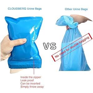 camping urine bags