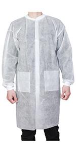 disposable lab coat