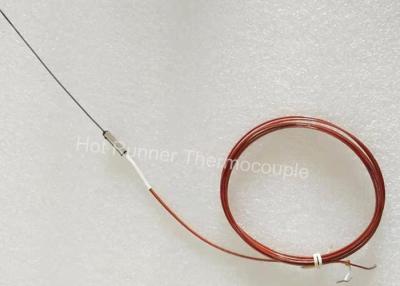 China Diameter 1.0 Hot Runner Nozzle Thermocouple,high sensitivity,hot runner system thermocouple,Length80mm for sale