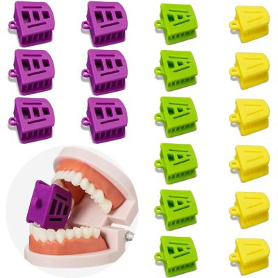 China SJ Dental Bite Block Mouth Props Silicone Dental Bite Blocks Multi Size Dental Mouth Opener for sale