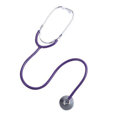 China SJ Quality Stethoscope Single Head Medical Doctor Nurse Colorful Tube OEM Customized Stethoscope en venta