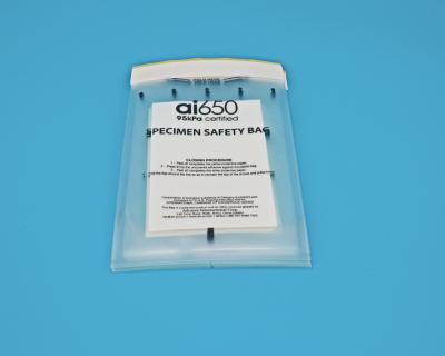 中国 95kPa pe Medical laboratory sample bag transport bag high pressure resistant degradable bag 販売のため