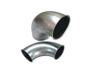 China Welding Elbow Pipe Fitting , Industry Dust Removal Metal Dust Collection Pipe for sale