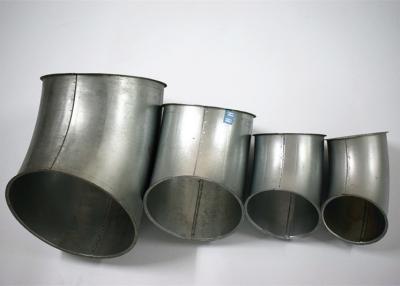 China Metal Dust Extraction Pipe Dust Collector Pipe Fittings 90 Degree Elbow R = 1.5d for sale