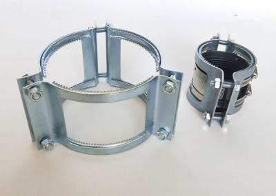 China tubulação industrial do colar do aperto das braçadeiras de tubulação do diâmetro de 150mm que acopla o serviço do OEM à venda