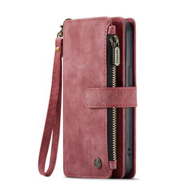 China iPhone14 Leather Phone Case Leather Wallet Phone Case Iphone Leather Case for sale