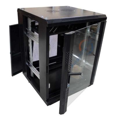 Китай Сетевой серверный шкаф с вентиляцией с помощью вентилятора с съемными дверями продается