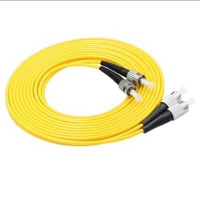 China Fibra ótica Jumper Cable do duplex 3m de FTTH, ligações em ponte da fibra multimodo à venda