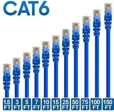 China 5m RJ45 Crystal End UTP FTP SFTP Patch Cord Lan Cable for sale