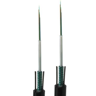 China GYTXW 2 4 6 Core Single Mode G652D Fiber Optical Cable for sale