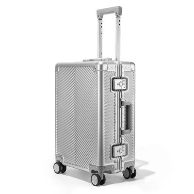 China Factory Wholesale Suitcase Luggage Custom Designer Removable Wheel Trolley Travel Luggage for sale