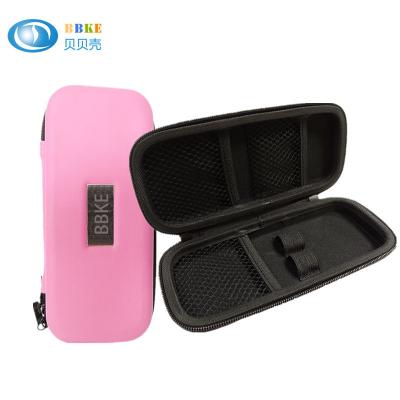 China Durable E - Cig Hard Eva Case Holder For Shisha Pens / Charger / Liquid Pink for sale