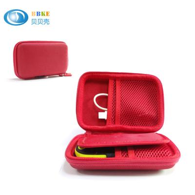 China RED Popular Moblie Hard Drive Storage Case , Eva Carrying Case 15.5*10*4cm for sale