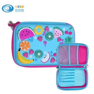 China Colorful Printing EVA Pencil Case , Hard Shell Pencil Case Large Capacity for sale
