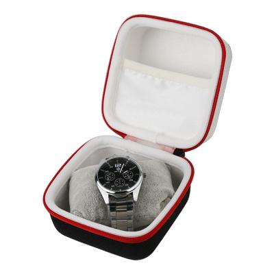 China Almacenamiento vacío a prueba de choques portátil de encargo Shell Case dura EVA Watch Boxes Cases de los relojes de LogoTravel en venta