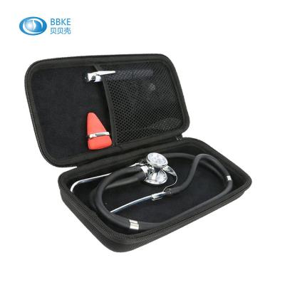 China Large Shockproof Stethoscope Bag Case With 2 Zipper Head for sale