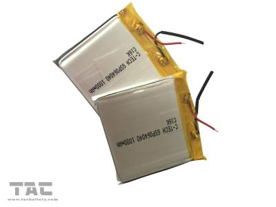 Китай 3.7В 1000МАХ Ли - батарея полимера иона перезаряжаемые для отслеживать прибор продается