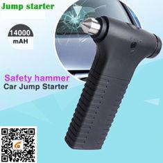 China Safety Hammer compact car jump starter , 300A emergency battery pack for cars for sale