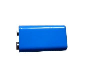 China High Capacity Lithium Ion Cylindrical Battery 350mAh 9V Rechargeable for sale