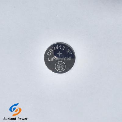 Китай Ультратонкий CR2412 3,0 В 100 мА ЛиМнО2 Литий монетный аккумулятор для автомобиля продается