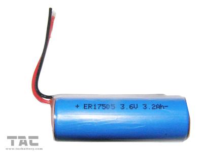 China High Energy Density 3.6V LiSOCl2 Battery ER17505 with Excellent Storage Life for sale