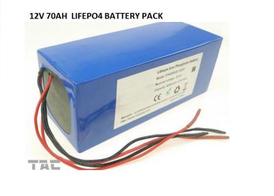 China longa vida de 12V Lifepo4 IFR26650 70AH para energias solares e armazenamento da bateria à venda