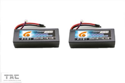 China UAV RC Helicopter lithium polymer battery pack 11.1v 25C 8000mah 6484165 for sale
