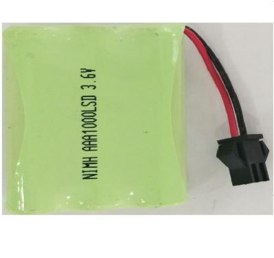 China baterías del Ni Mh de 1000MAH AAA para la luz solar del LED, vida de Circel de 500 veces en venta