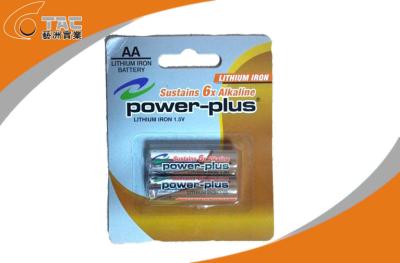 China Primary Lithium Iron LiFeS2 1.5V AA L91 Power Plus Battery for Digital Camera for sale