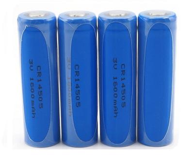 Chine Batterie primaire CR14505 CRAA 3.0V 1500mAh de Li-manganèse de lithium pour les mètres de service, casiers de porte à vendre