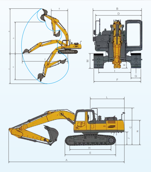 TZ215 Crawler Hydraulic Excavator - Professional construction machinery