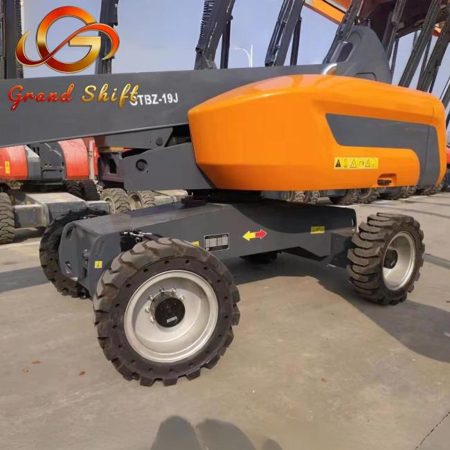 STL-19J boom lift extended working position