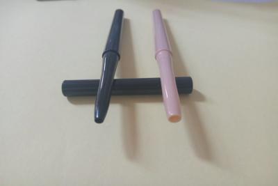 China Black / Pink Lipstick Pencil Packaging Beautiful Shape ABS Plastic Material for sale