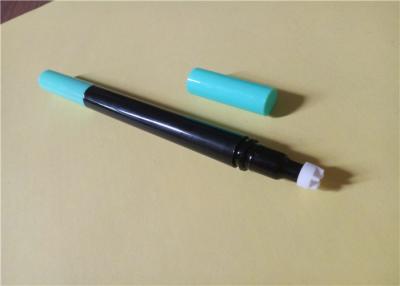 China Os ABS esvaziam o logotipo feito sob encomenda terminado dobro da cor do lápis de olho que imprime 124 * 10mm à venda