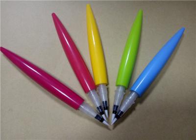 China PP Plastic Liquid Eyeliner Pencil Packaging Any Color Chili Shape 125.3 * 8.7mm for sale