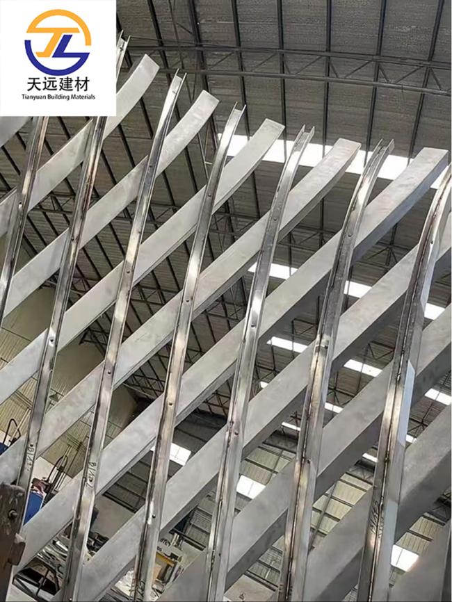 Twisted aluminum square tube manufacturing and quality inspection process