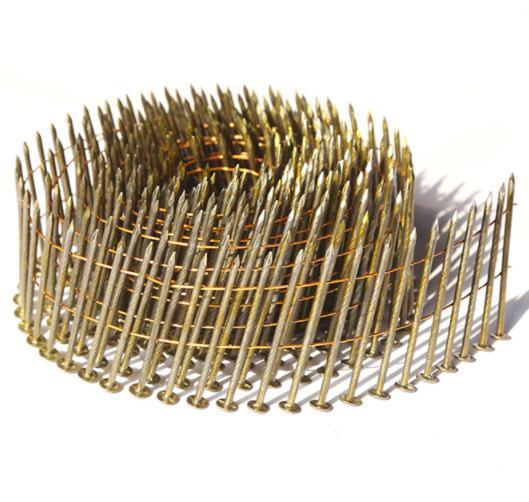 15 Degree Wire Welded Coil Roofing Nails
