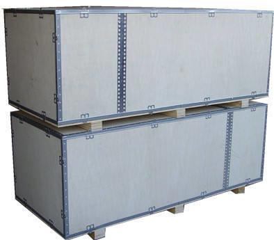 中国 梱包ツール 大型 木製 収納箱 4 方向 オーダーメイド 木製 箱 販売のため