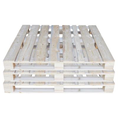 China Four Side European Wooden Pallet Size Fork Turnover Recycled Wood Pallets for sale