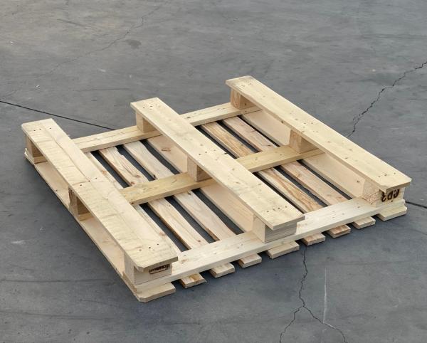 Quality ISO9001 Heat Treated Wood Pallets 1200 X 1000mm Wooden Euro Pallets for sale
