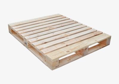Chine Livraison de palettes en bois anti-stock protégeant les palettes en bois bidirectionnelles à vendre