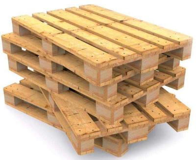 China Pine Warehouse Wood Pallet Logistics Transportation Wooden Euro Pallets for sale