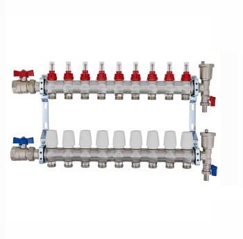 China water manifold stainless steel for floor heating system for sale