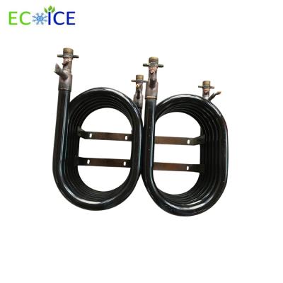 China Spiral Double Copper Tube Heat Exchanger Manufacturer for Pool Heater Air Conditioner Air to Water Heating and Water Coo for sale