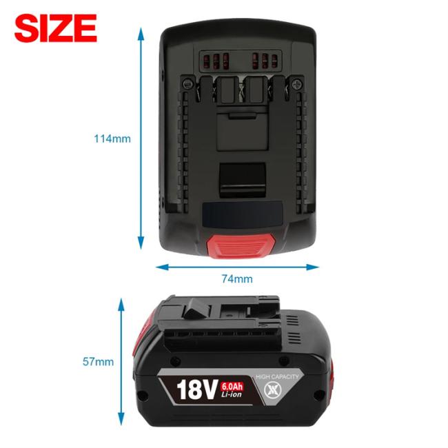 Bosch compatible battery charging demonstration