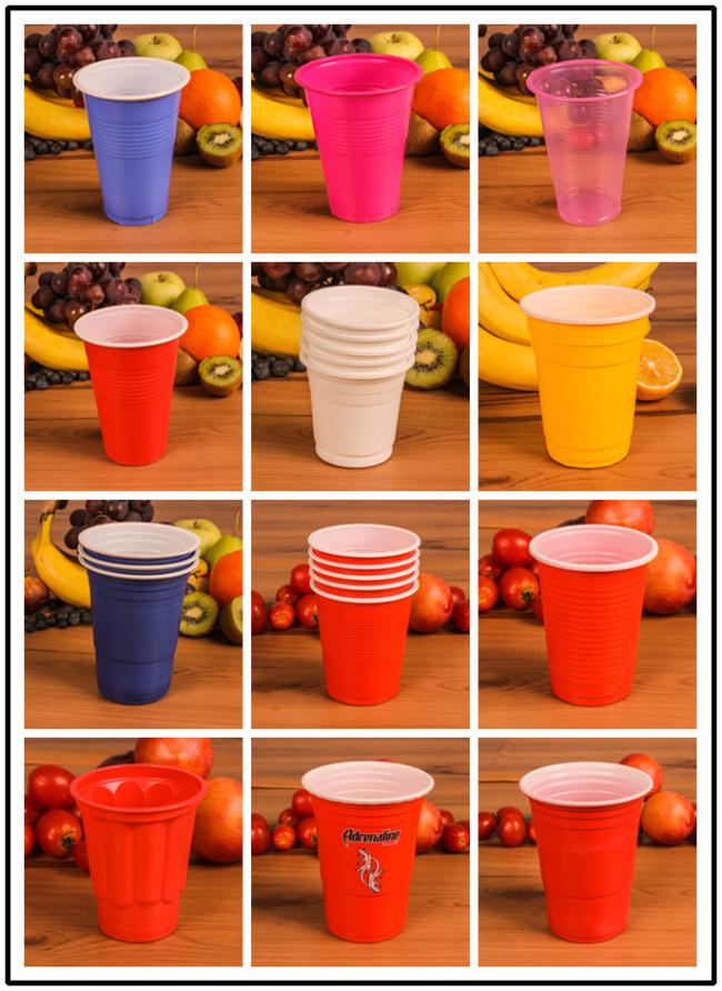 High Quanlity 20z 60cm Custome Logo Mini PP Plastic Cup