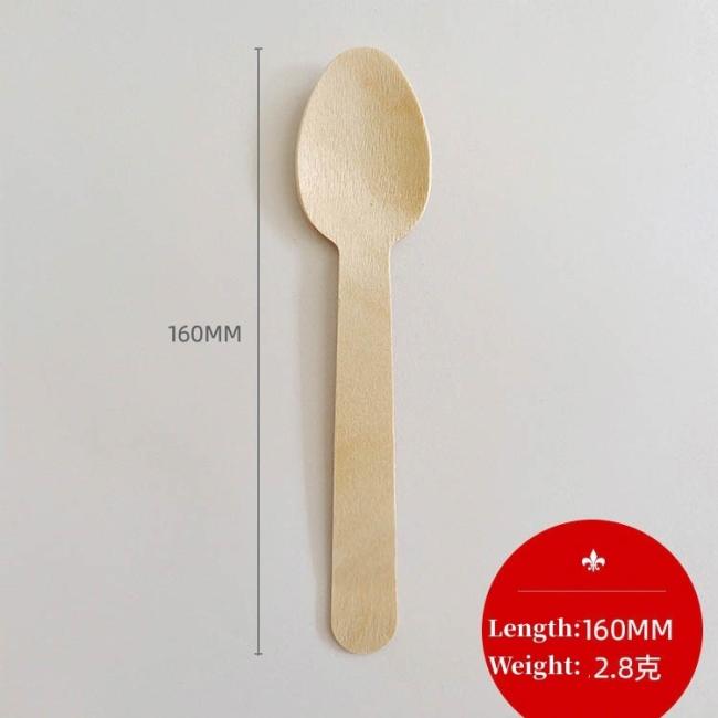 Biodegradable Logo Printable Eco Small Wooden Knife in Eco-Friendly Choice