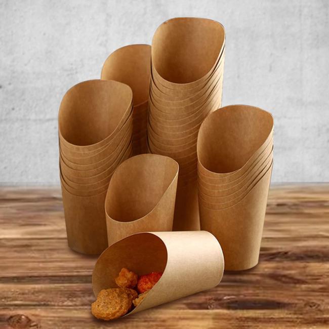 French Fries Box Food Grade Holder Packing Box